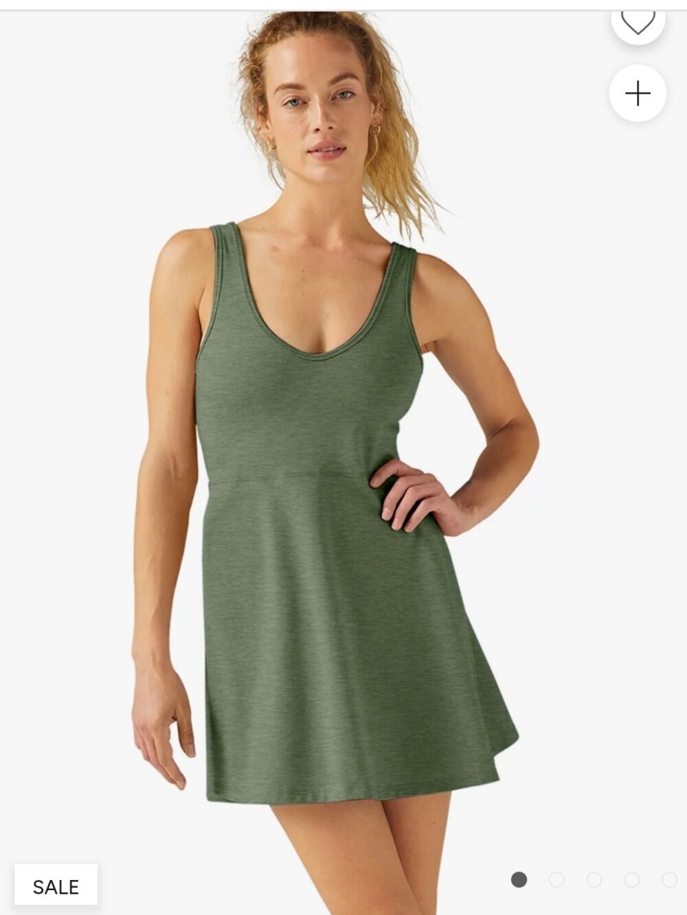 Beyond Yoga Spacedye Movement Dress W/ Built in Shorts (Size M)